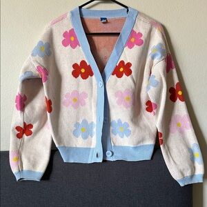 Old Navy Multicolor Knit Sweater